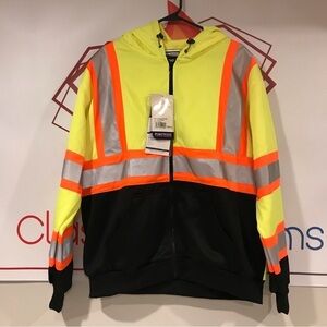 NWT Portwest Brand Kansas Zipped Hoodie Size XL